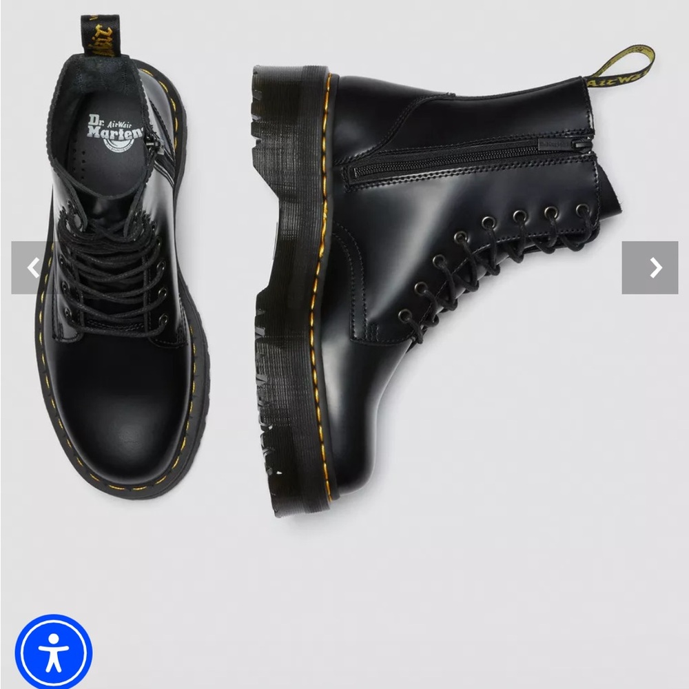 Dr martens Jadon Boot Leather Platforms - Picture 9 of 11